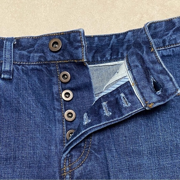 Free People Shorts Womens Size 26 Dark wash Loving Good Vibrations Cut Off Short - Picture 4 of 14